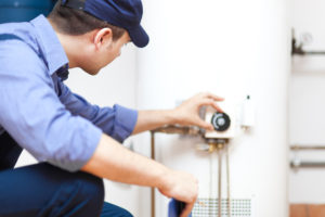 water heater overflow clean-up